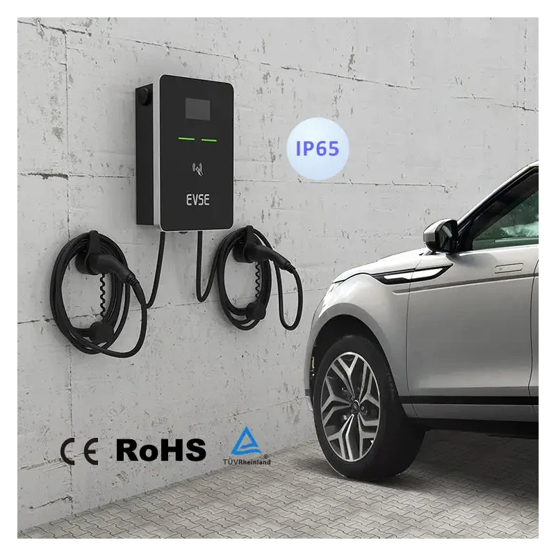 15Kw 24Kw Ac 22 Kw Ev Car Charger Portable Charging Stations Level 2 Evse Wallbox For Vw Byd Tesla Commercial Ev Charger