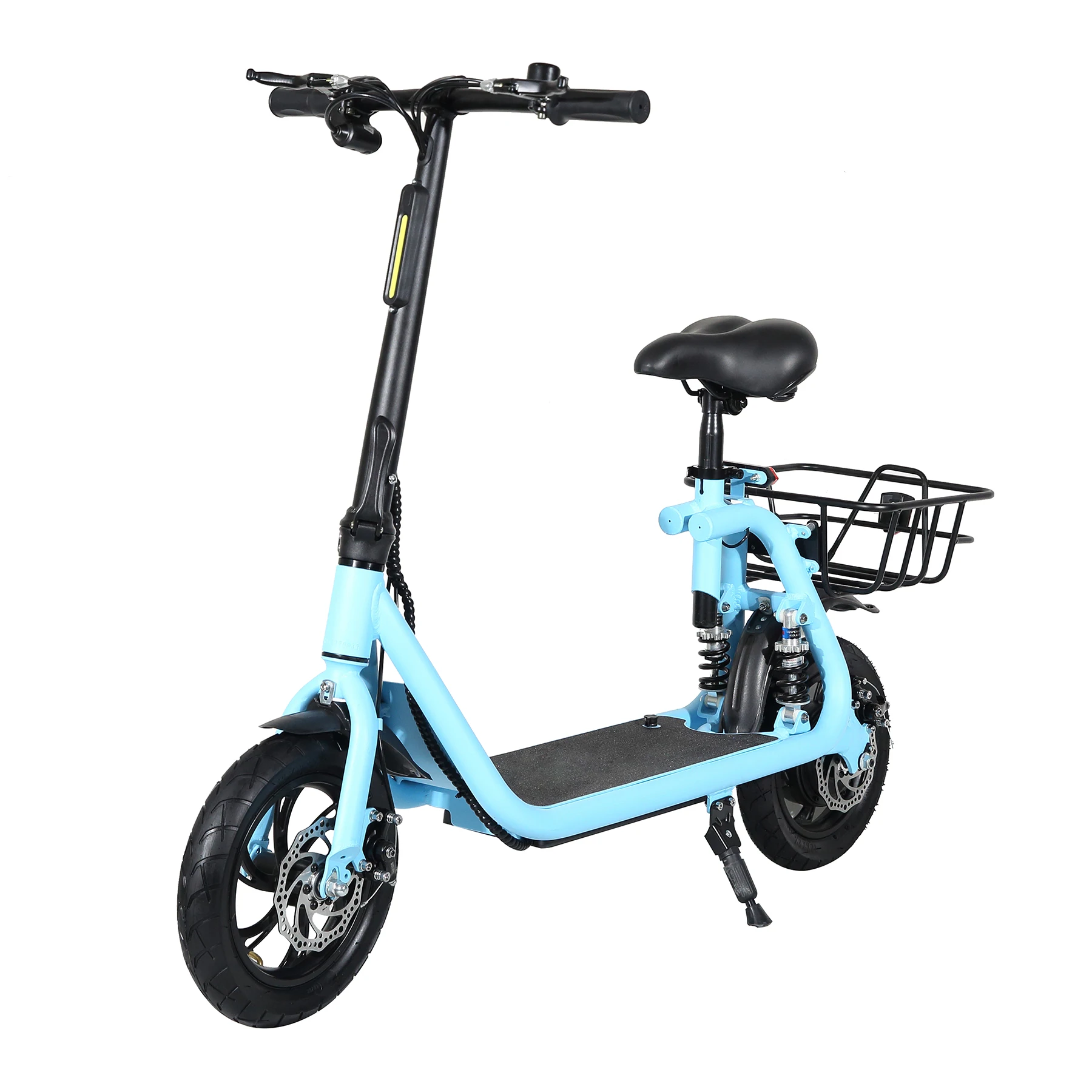 Yes Foldable and  basket  and 201-500w Power electric scooter  aluminium alloy light weight e-bike cheaper electric bicycle