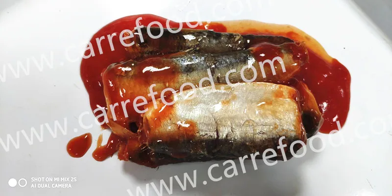 425g 155g Canned Mackerel and Sardine in Tomato Sauce