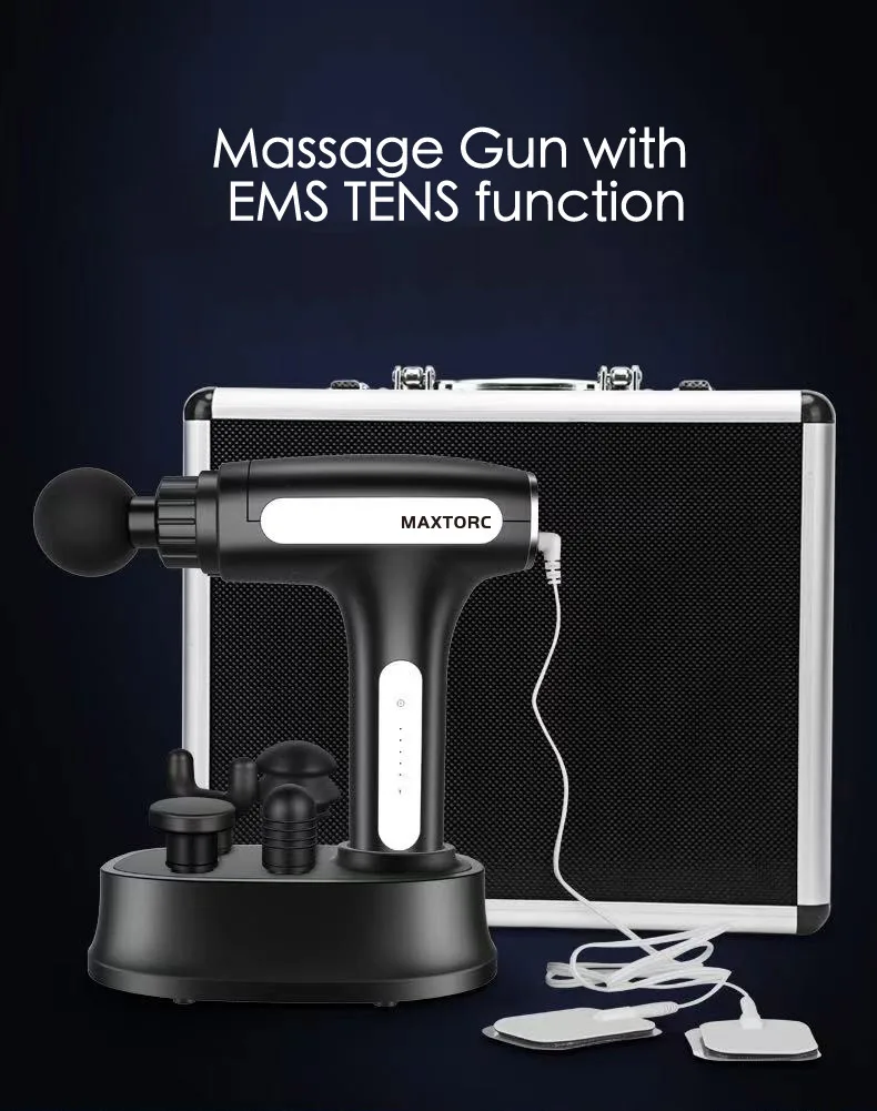 TENS/EMS Power bank wholesale price mini with case factory supply app quite massage gun