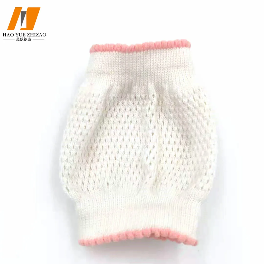 
Popular Stylish White comfortable fabric children Knee pads materials flying knitting 