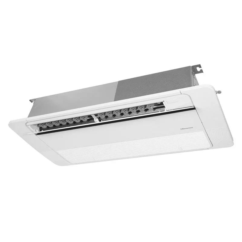 Новый 5000btu-19000btu охлаждающий Обогрев для гостиничных номеров Hisense 4-канатный Кассетный центральный кондиционер