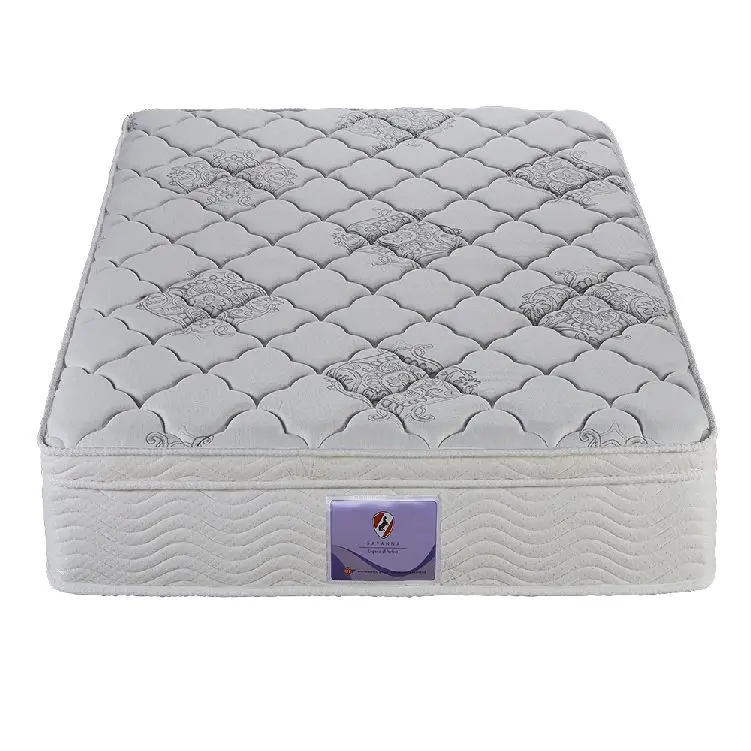 
New spring purchase printed cover material latex comfortable memory foam mattress 