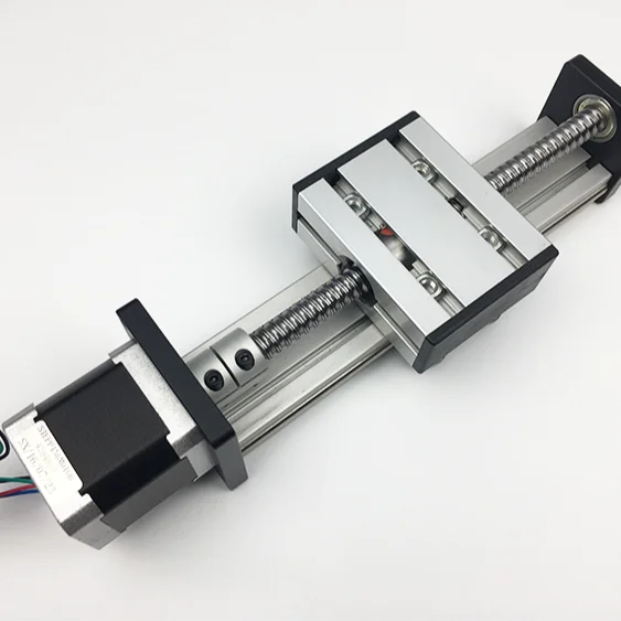 
Different sizes 300mm stroke ball screw aluminium linear guide rail for cnc machine 