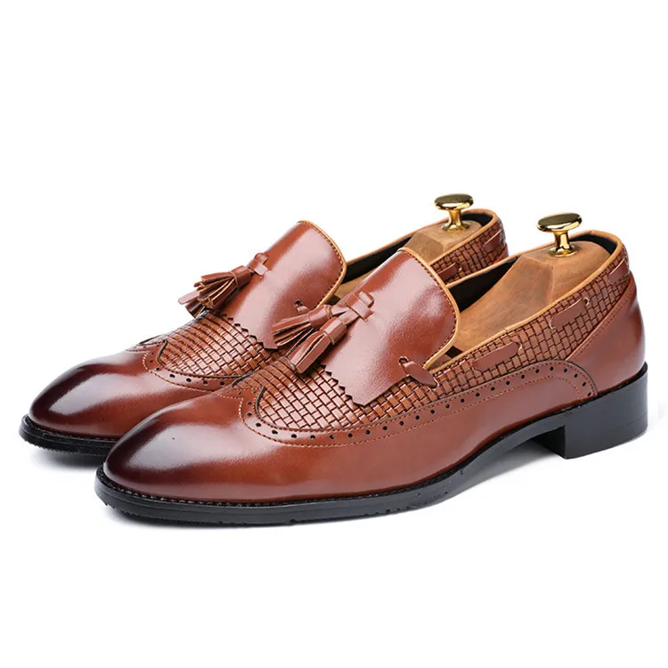 new styles waterproof formal work men leather business shoes for males