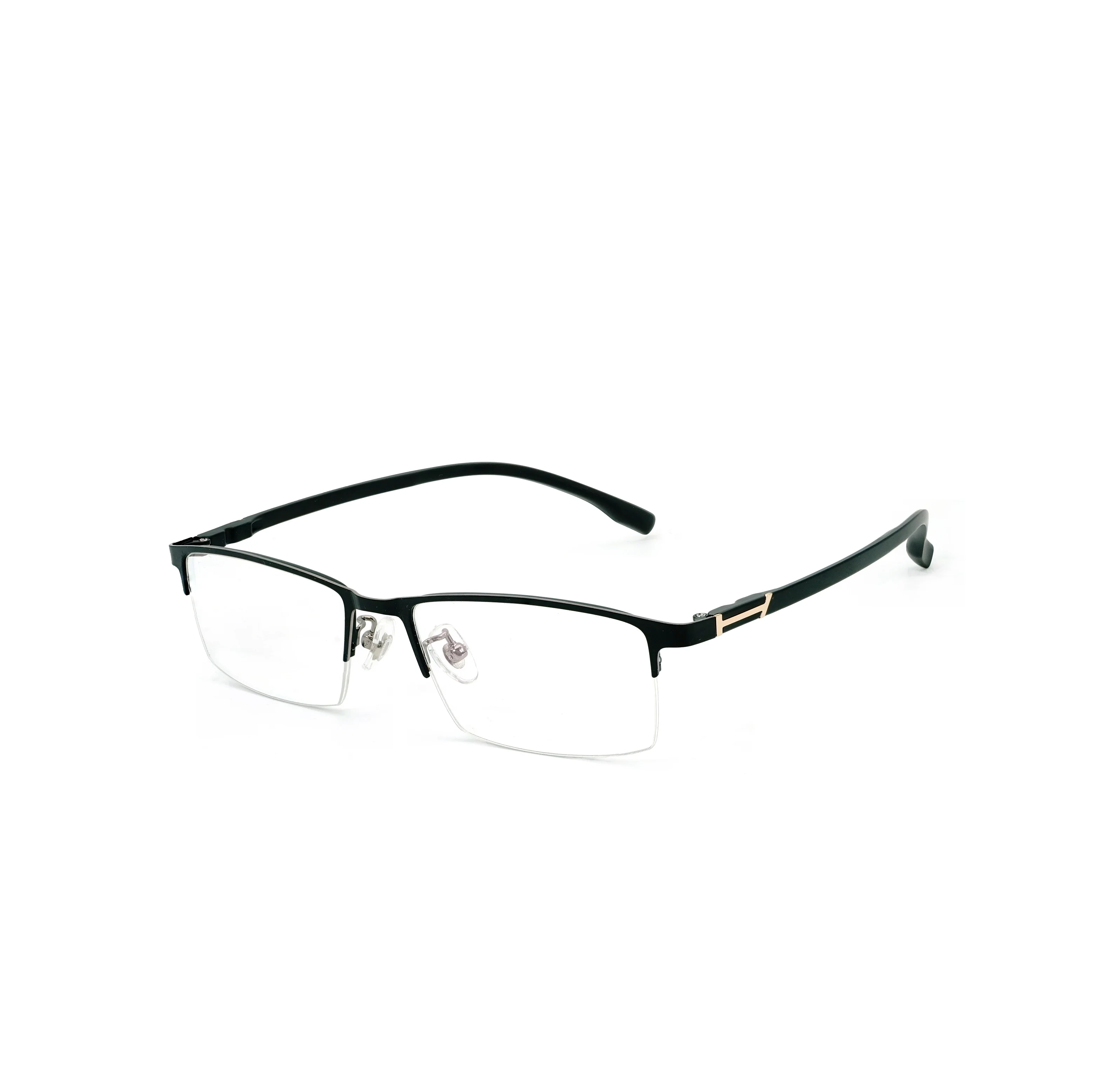 Factory Direct Selling Metal Square Glasses Frame Optical Reading Eyeglasses For Unisex