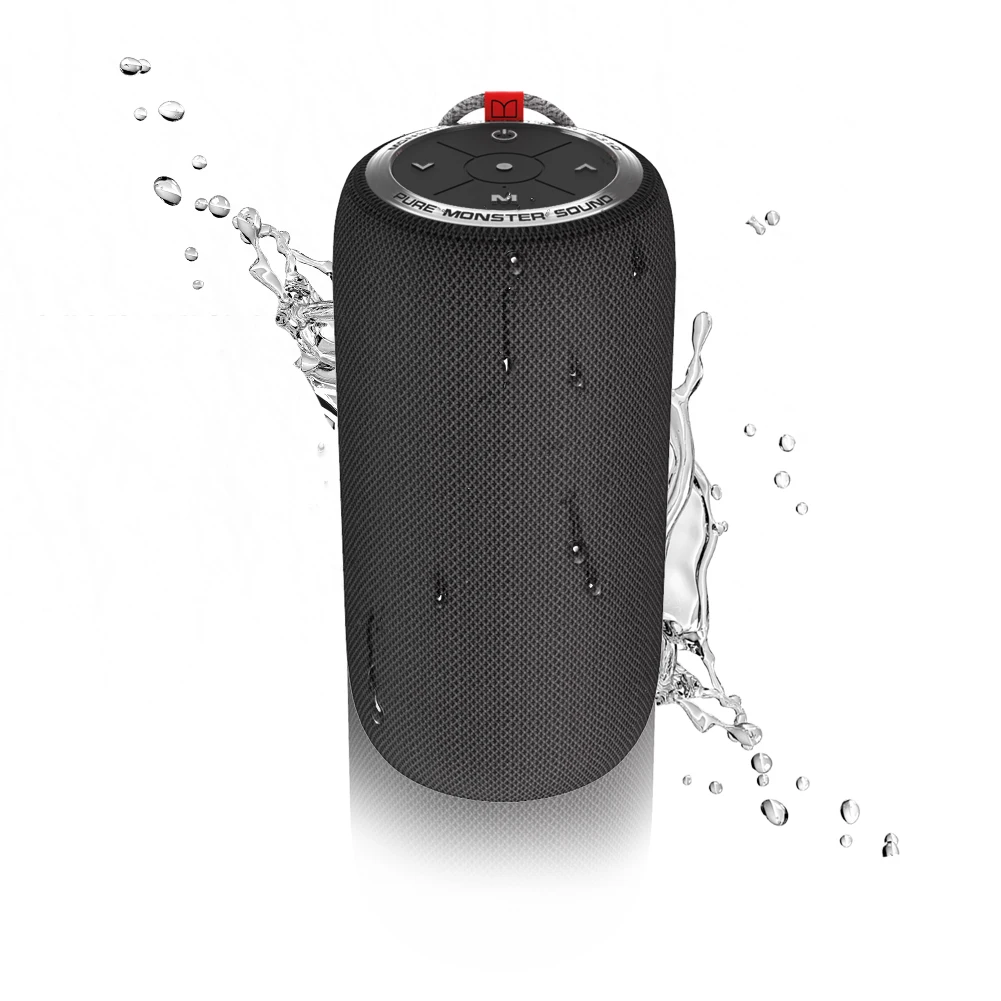 Monster S310 Speaker Superstar Wireless Waterproof  P4 BT 4000mah Speaker Put Card Audio Outdoor Mini HIFI Portable Speaker