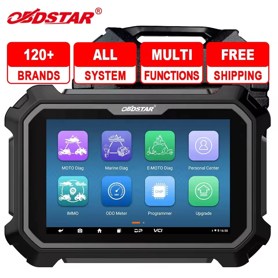 OBDSTAR MS80 STD Motorcycle Diagnostic Scan Tool Piaggio Code Reader SDK Bike Fault Code Scanner Key Programmer Wholesale