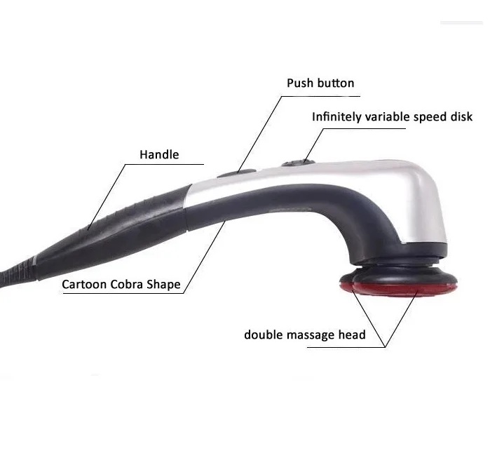 Thumper Handheld Body Massage Percussion Vibration Massager With High Quality EG-MH07