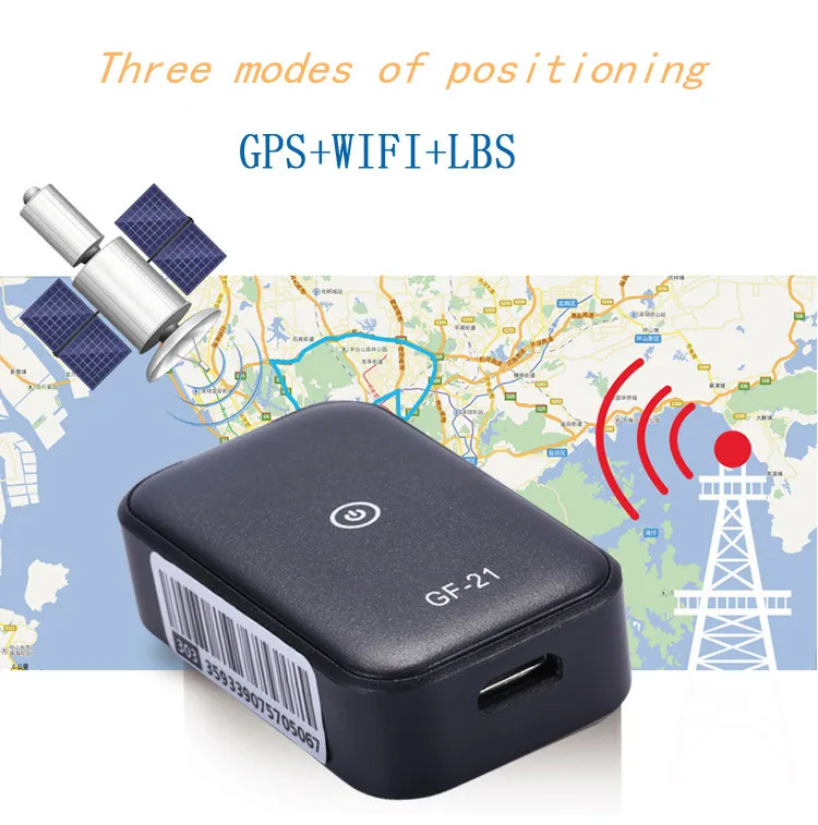 Mini Real Time GF-21 GPS Tracking Device With SOS Voice Recorder Audio Recording Micro GPS Tracker