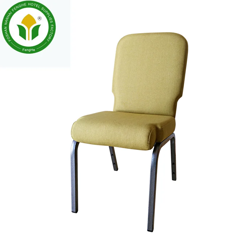 Wholesale used church pulpit chair upholstered metal church chair for church hall
