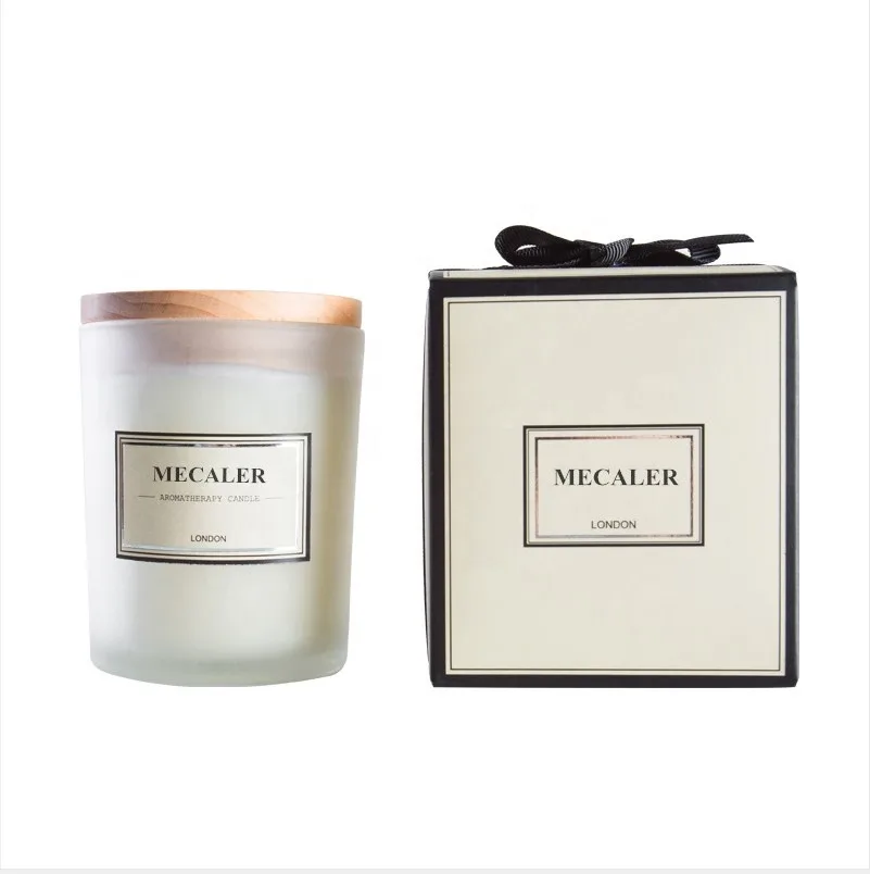 4oz 5oz 8oz 10oz 12oz empty candle jars with lid and boxes as candle glass jar for jar candle in bulk