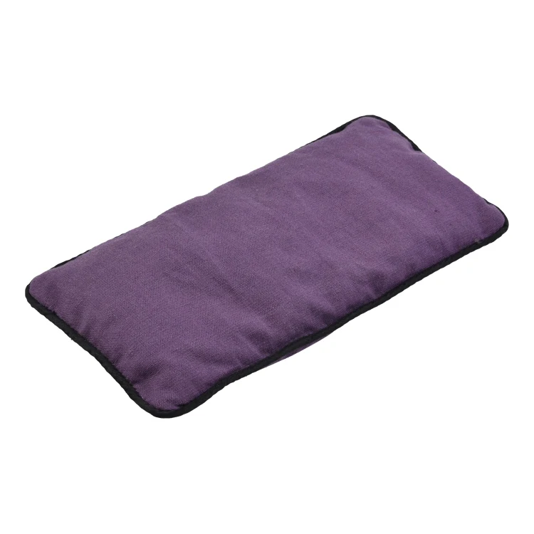
Custom OEM luxury meditation travel weight lavender herbal relaxation linen yoga aromatherapy eye pillow 