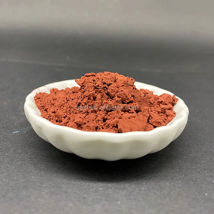 ceramic glaze Maroon color