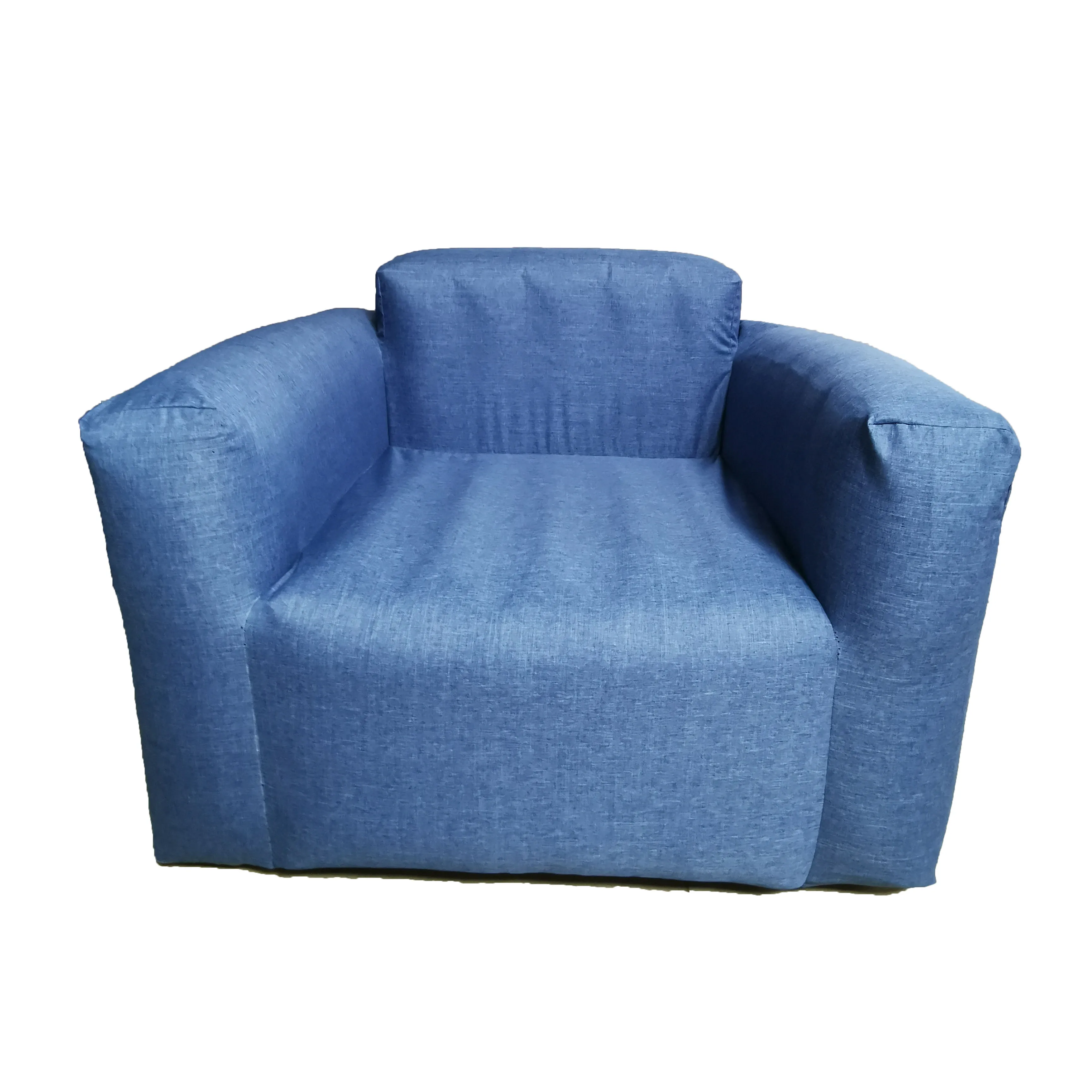 Wholesale OEM Custom Leisure Camping Sofa Chair Accessories Pump PVC Fabric Inflatable Sofa