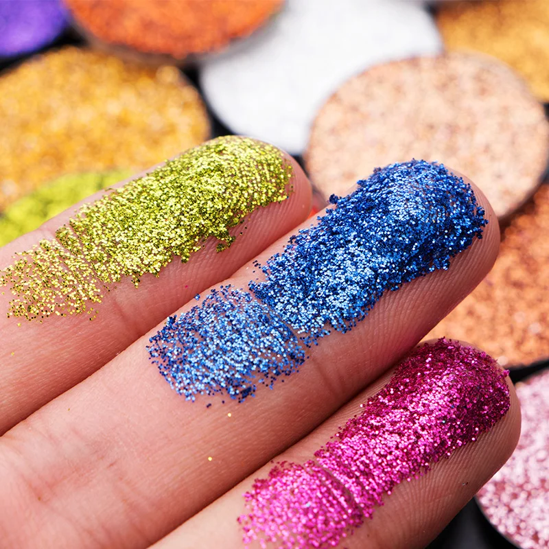 OEM Pressed Makeup Vegan single glitter EyeShadow Pressed Power Eye Shadow Single Shimmer Glitter Eyeshadow