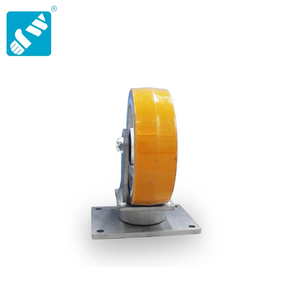 Lifting gantry crane swivel heavy duty casters wheel load capacity 7T