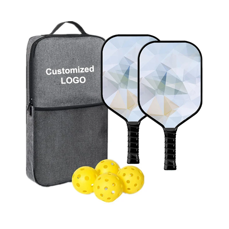 Custom Lightweight Pickleball Paddle Graphite Surface Carbon Fiber 11 14 16MM PP Honeycomb Core USAPA Pickleball Factory Price