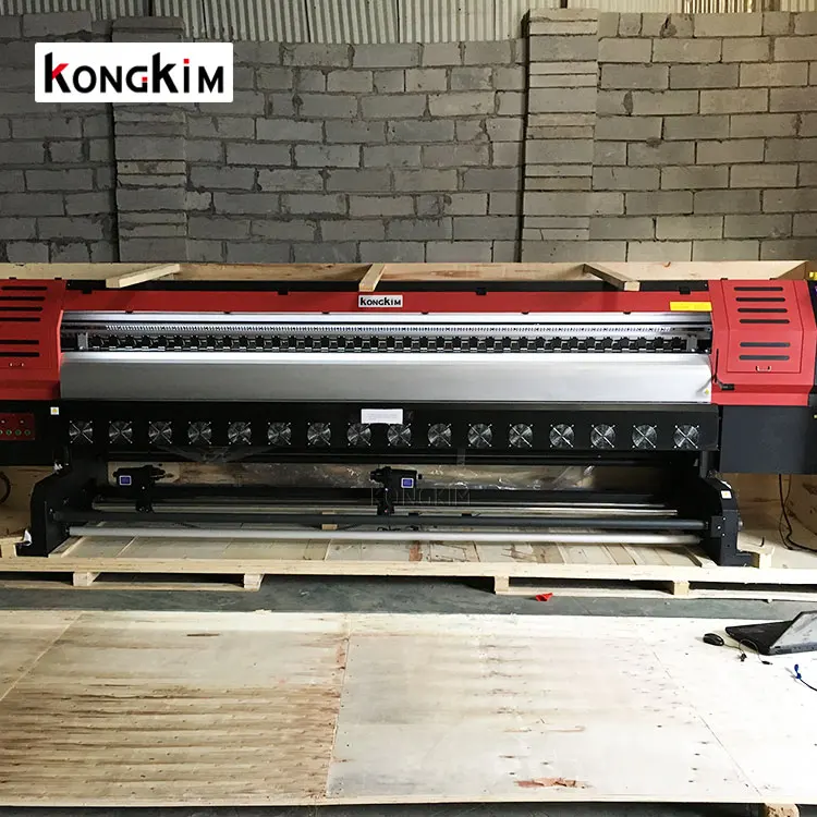 KONGKIM 10 Feet Large Flex Banner Eco for Solvent Inkjet Printer Best Quality Reasonable Price for High Efficiency Printing Mach