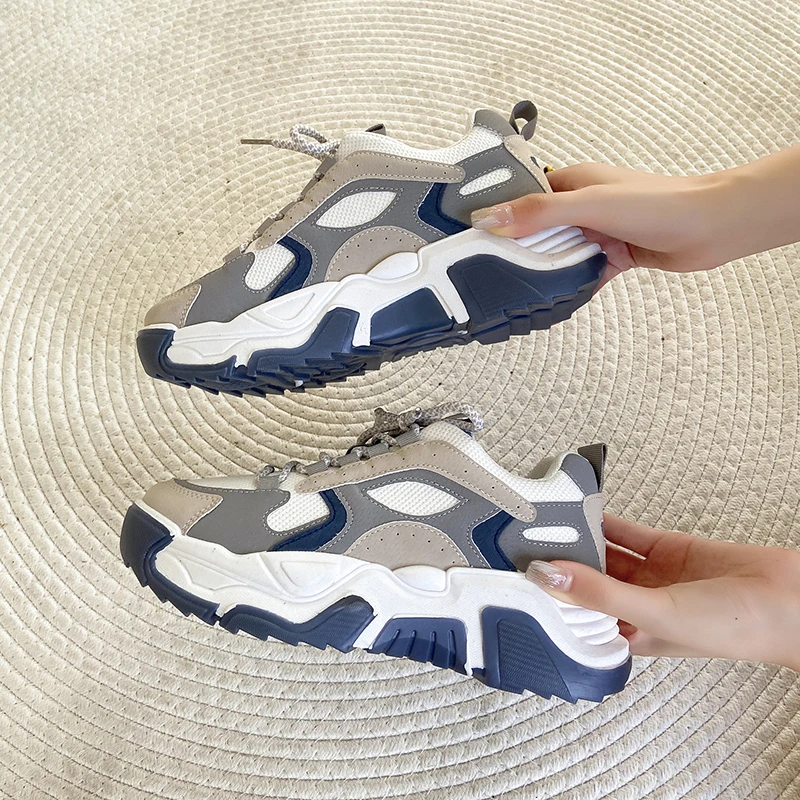 Factory Price Sneakers Casual Shoes Slick Sneakers New Arrive Synthetic Leather Sneakers Shoes Women