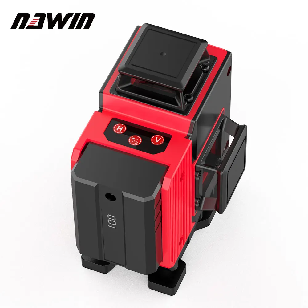 nanwei 12 line laser level electric power tool measuring tool construction laser level