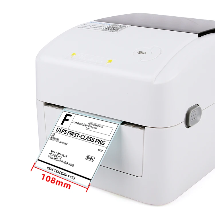 Xprinter Xp-420B 4 дюйма термопечати 203 точек/дюйм Usb этикеток Принтер для