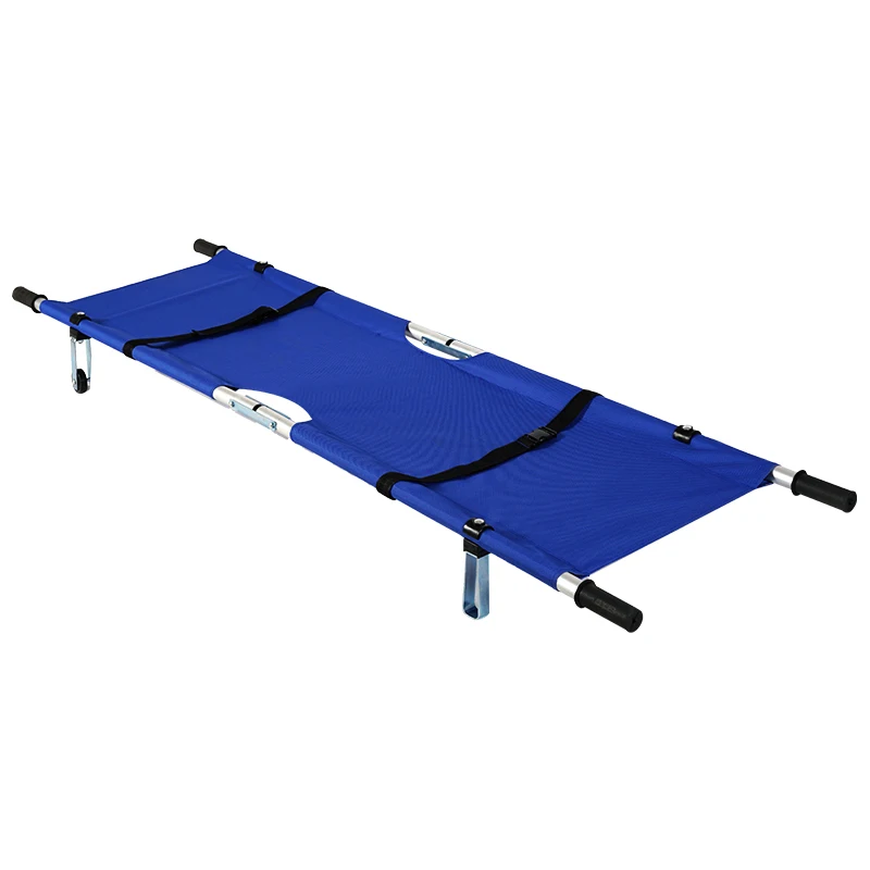 Medical  Ambulance Equipment Double Folding Emergency Rescue Stretcher