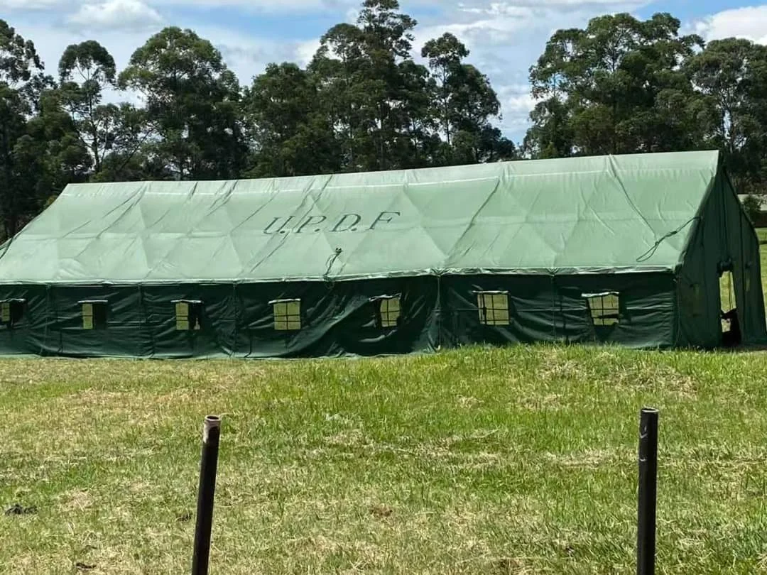 Outdoor Olive Green Camping Waterproof Canvas Emergency Shelter Heavy Duty Rescue Disaster Relief Tent