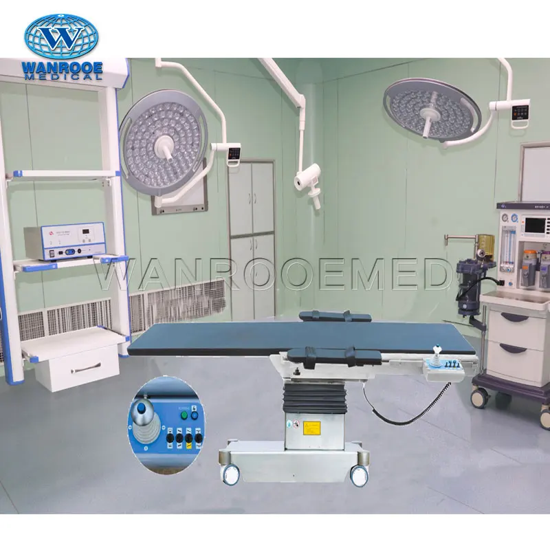 AOT901 Hospital Instrument Electric MRI C-arm Surgical Universal Operating Table Price