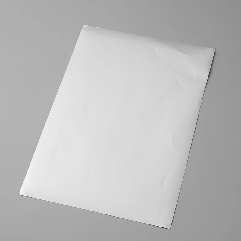 Customized size High Temperature  Printing Heat Resistant  Label Matte Silver  PET Sticker  Waterproof Film  in roll/sheet