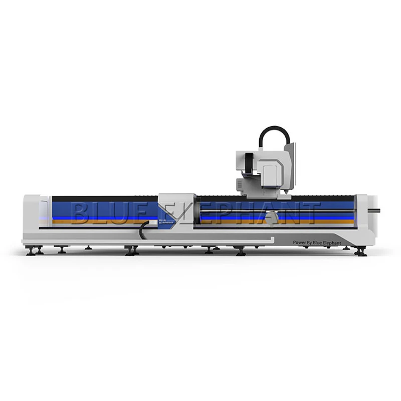 New design fiber laser cutting machine manufacturer for Metal pipe and plate Dual Use machine