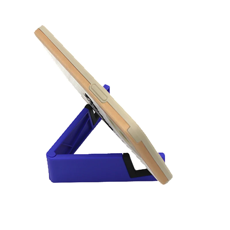 High Quality Travel Plastic Foldable V Shaped Mobile Phone Holders Stand for Desk