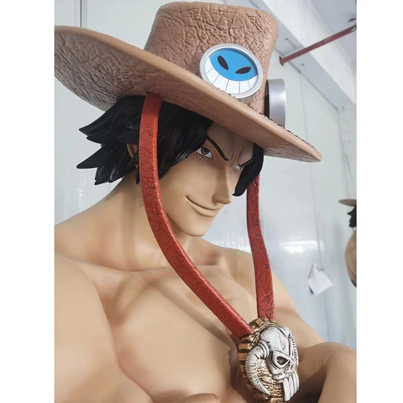 Custom Life Size Anime Sculpture Fiberglass Ace Luffy One Piece Resin Zoro Figures Statue for Sale