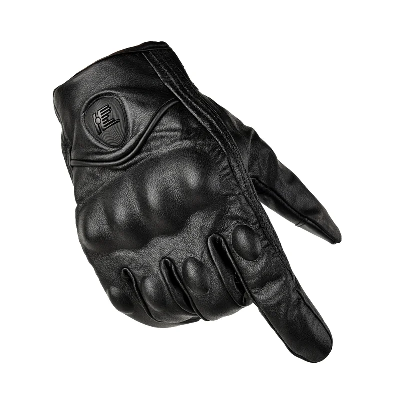 Factory price motorcycle hand gloves leather for winter motorcycle