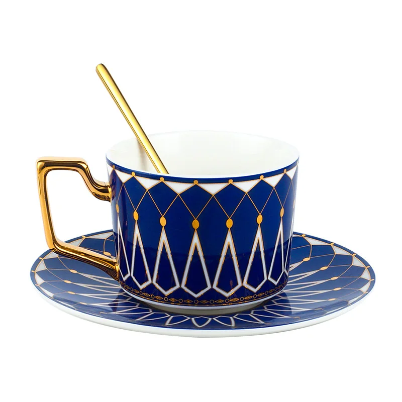 white simple modern tea milk coffee mugs european ceramic bone china cup