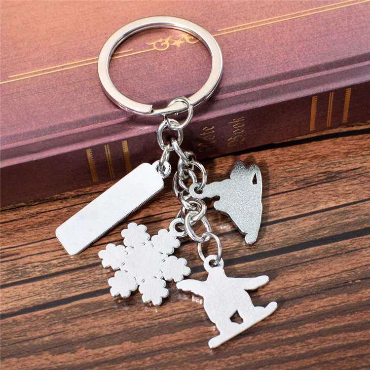 2022 Attractive Style Tourist Souvenir Zinc Alloy Key Chains, Finland Tourist Tag Keychain Souvenirs