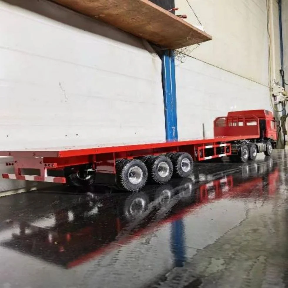 1 / 14 truck model tractor flat rear Trailer