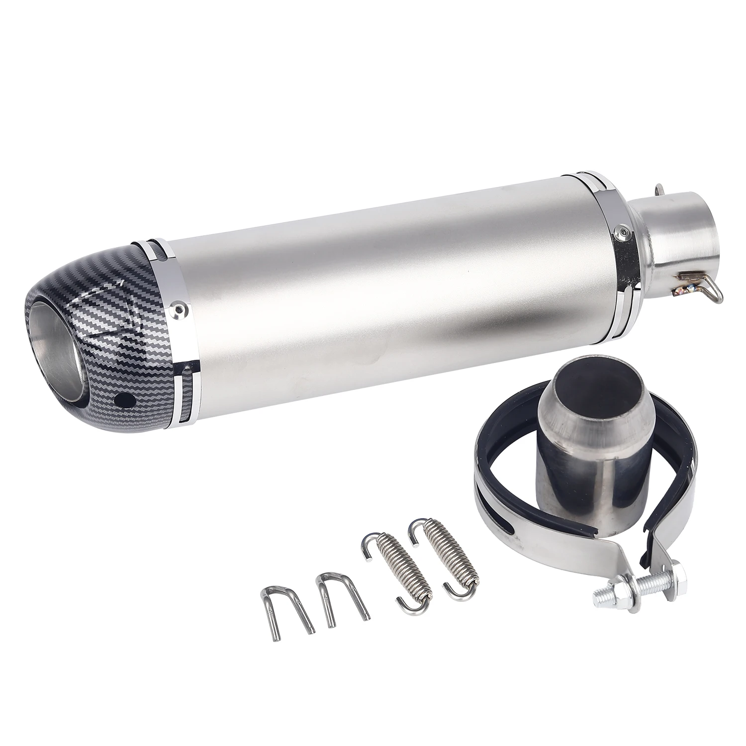 2021 new mushroom head Aluminum alloy motorcycle muffler universal for motorcycle silencers