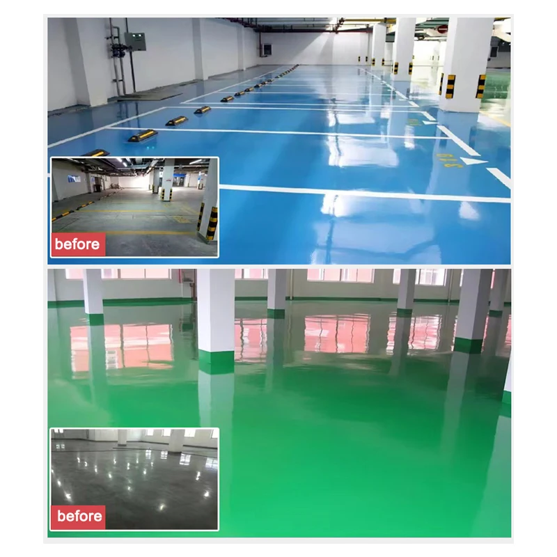 Hot Sale Factory Price Epoxy Topcoat Excellent Adhesion Chemical Resistance Floor Coating