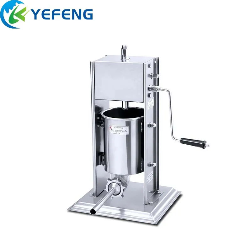 Stainless Steel 7L Household Commercial Meat Extruder Mince Sausage Filling Machine Maker Manual Enema Machine sausage machines