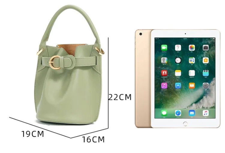 Luxury Genuine Leather Fashion Tote Bag For Women Designer Shoulder Crossbody Handbag