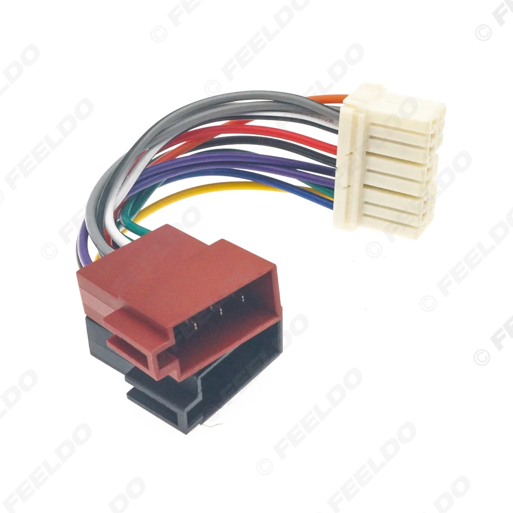 Car Audio ISO Wiring Harness Adapter for Subaru 1992+ Renault 2014+ Radio Stereo ISO Head Units Wire Cable