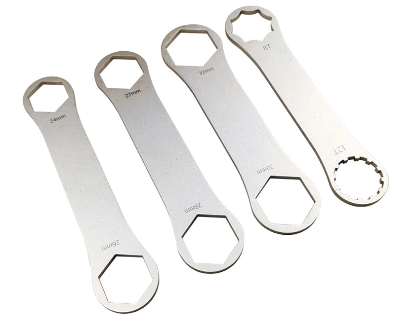 Bicycle Fork Wrench for Suntour XCM XCR XCT Suspension Spanner Tool for Mountain Road Bike Fork Removal
