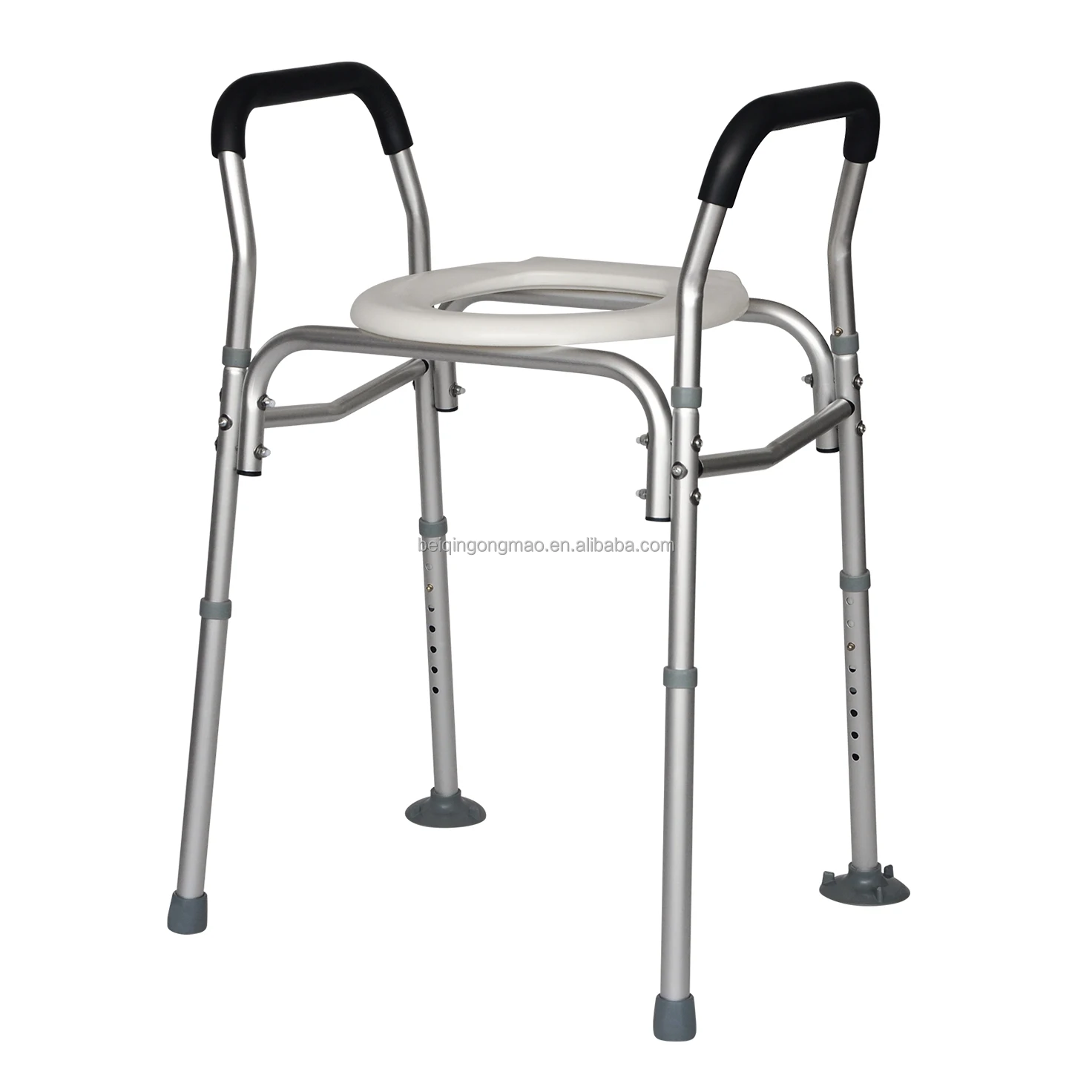 BQ7005A  Aluminum Commode Toilet Safety Frame Shower Chair for Seniors Handicap Pregnant and disabled