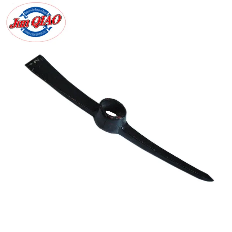 Black Color Painted Steel Pickaxe Garden Drop Forged Pickaxe Garden Tools Steel Pickaxe