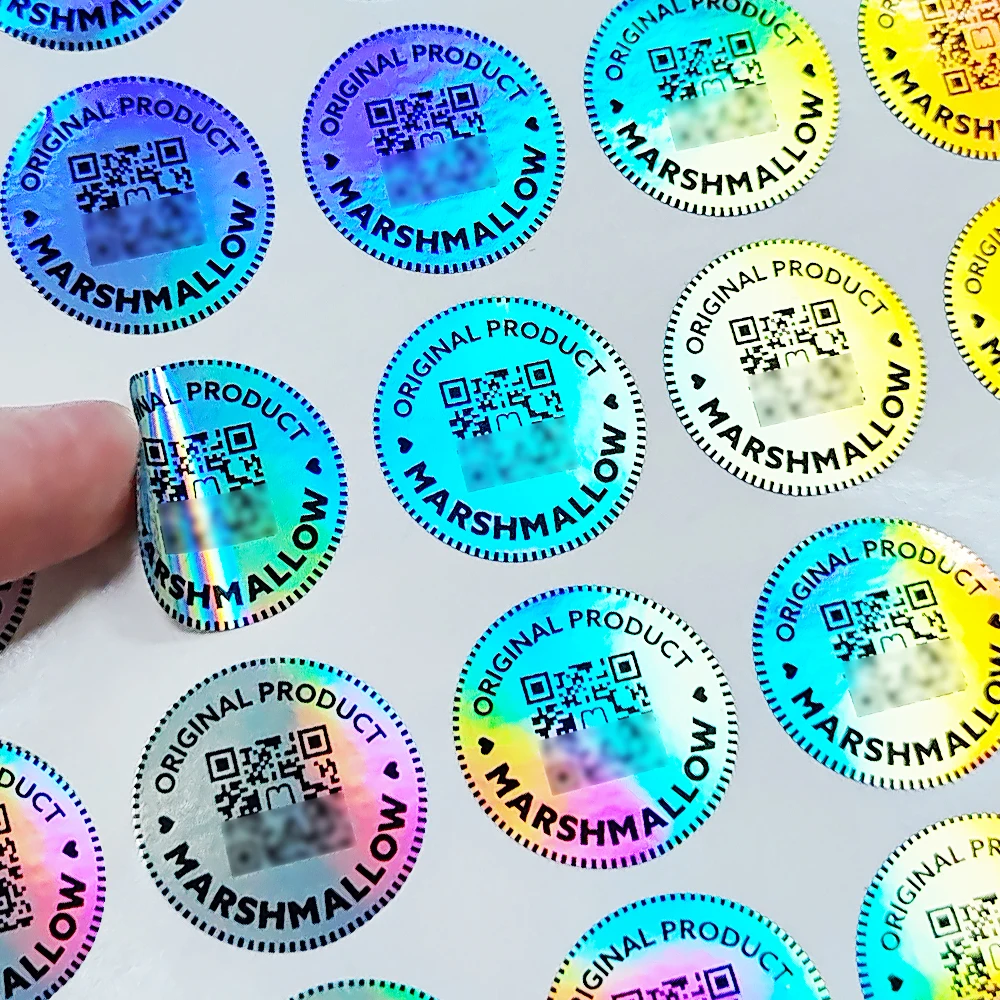 Holographic Paper Sticker Rainbow Customized Free Offer Canada Hologram Sticker
