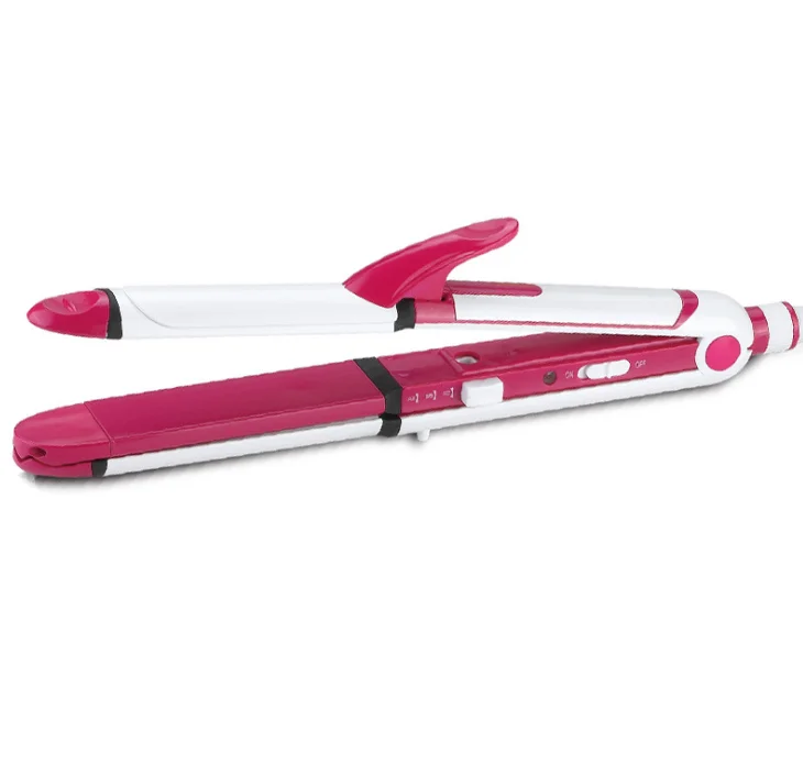 2022 Hot Selling 3 in 1 Hair Straightener and Curling Iron Hair Curling Machine Hair Flat Iron