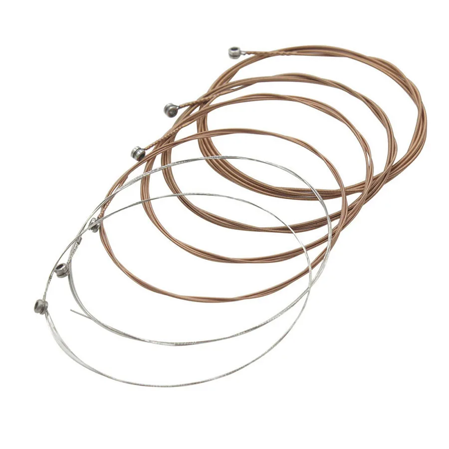 Wholesale factory Price IRIN  A113 Nickel Plated Steel  Acoustic Guitar Strings that 6-piece set