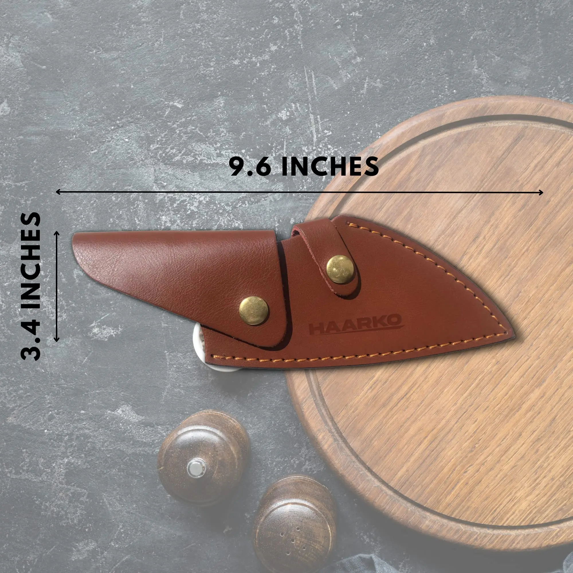 Поварской нож поварской с кожаным футляром, профессиональный супер острый нож для резки мяса из нержавеющей стали в стиле викингов