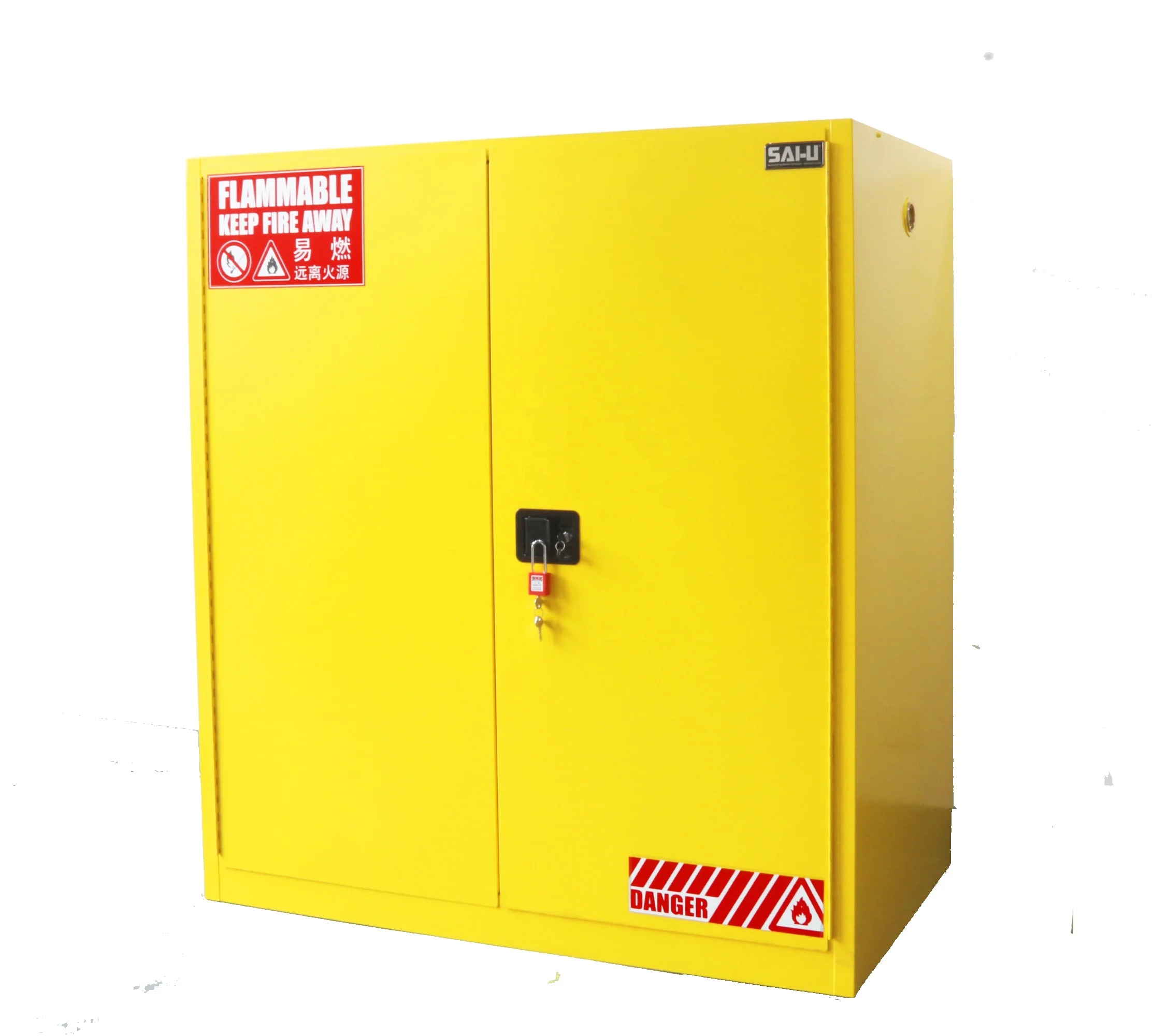 SAI-U 110 Gal Oil Drum safety storage cabinet chemical flammable safety cabinet